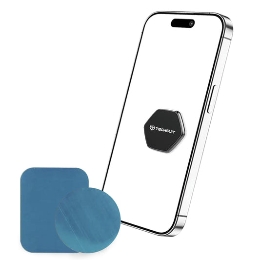 Suport Auto Magnetic Techsuit HOLD210-C, Universal, Negru