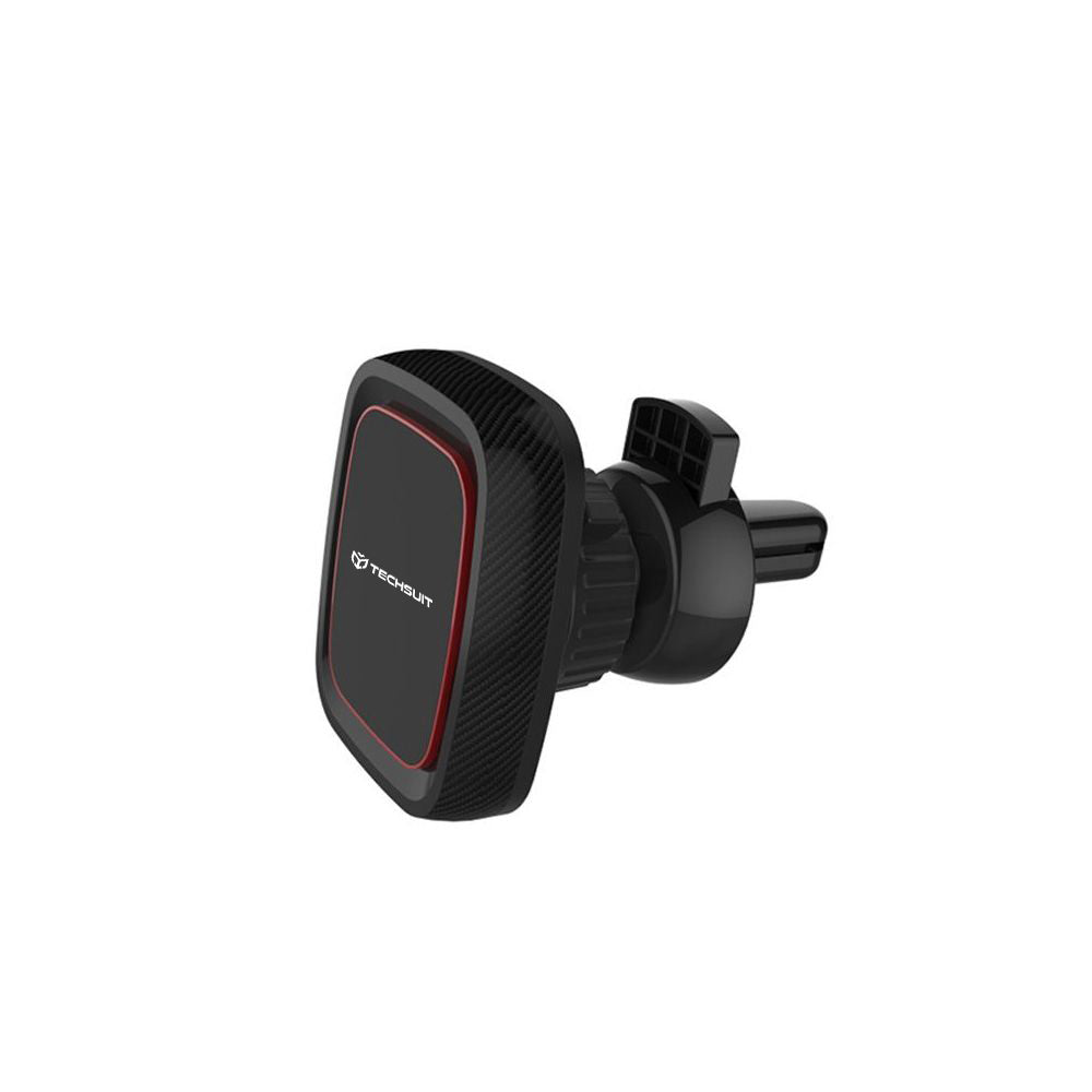 Suport Auto Magnetic Techsuit S5, Universal, Negru Rosu