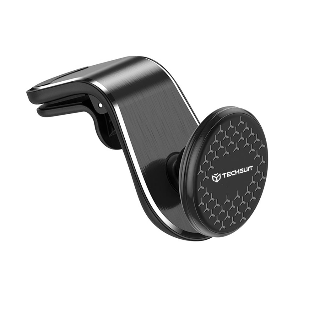 Suport Auto Magnetic Techsuit S8, Universal, Argintiu