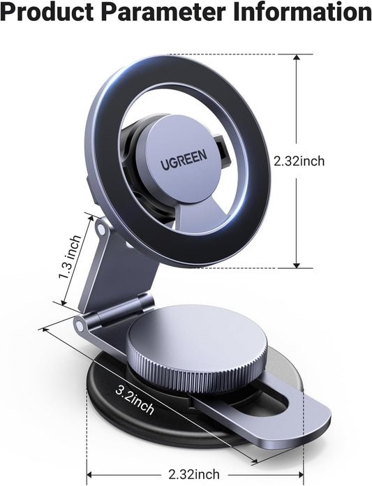 Suport Auto Magnetic UGREEN LP865, Universal, Negru