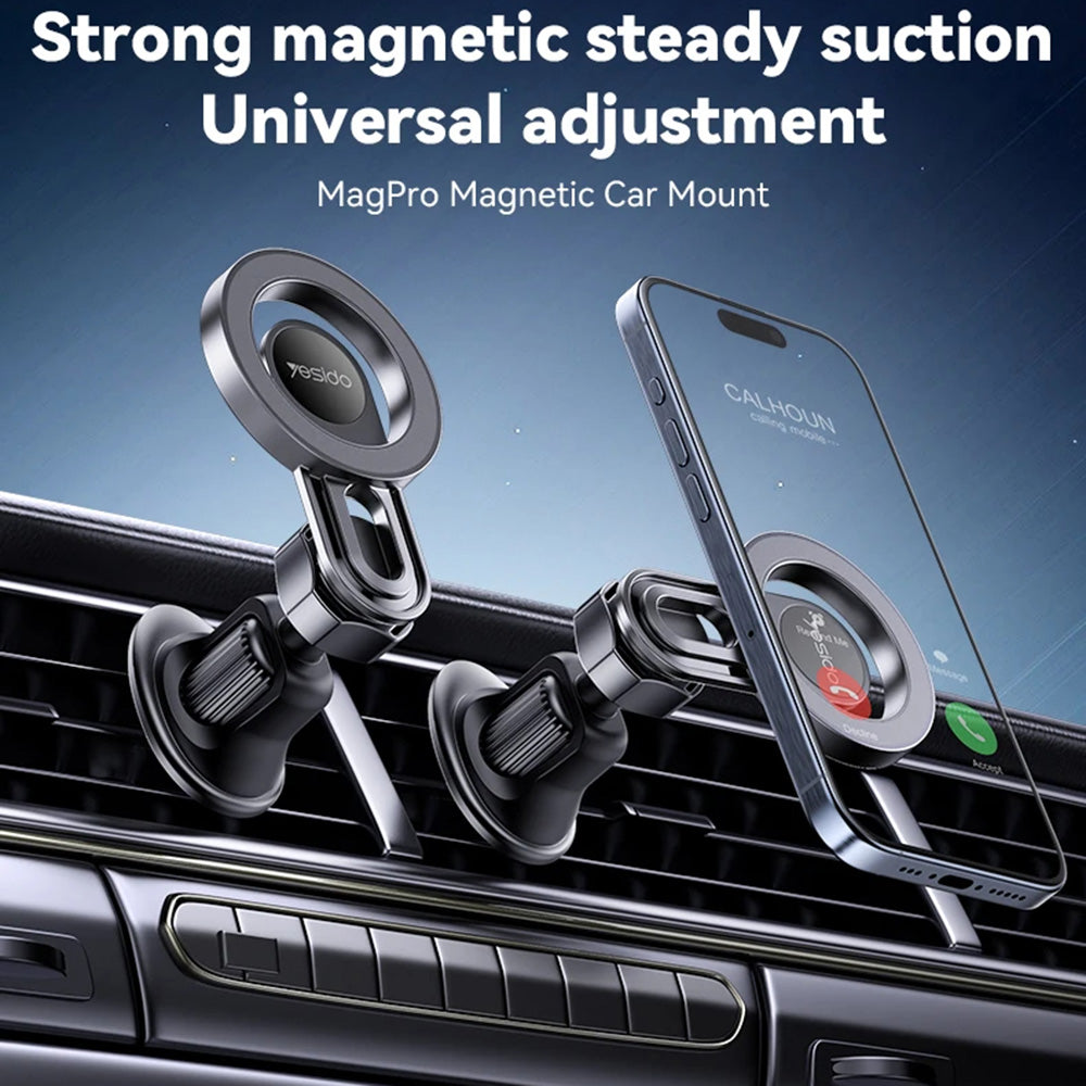 Suport Auto Magnetic Yesido C209, Universal, Negru