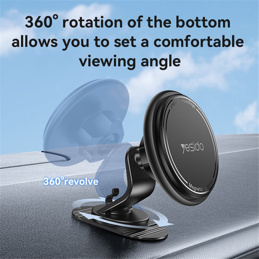 Suport Auto Magnetic Yesido C220, Universal, Negru