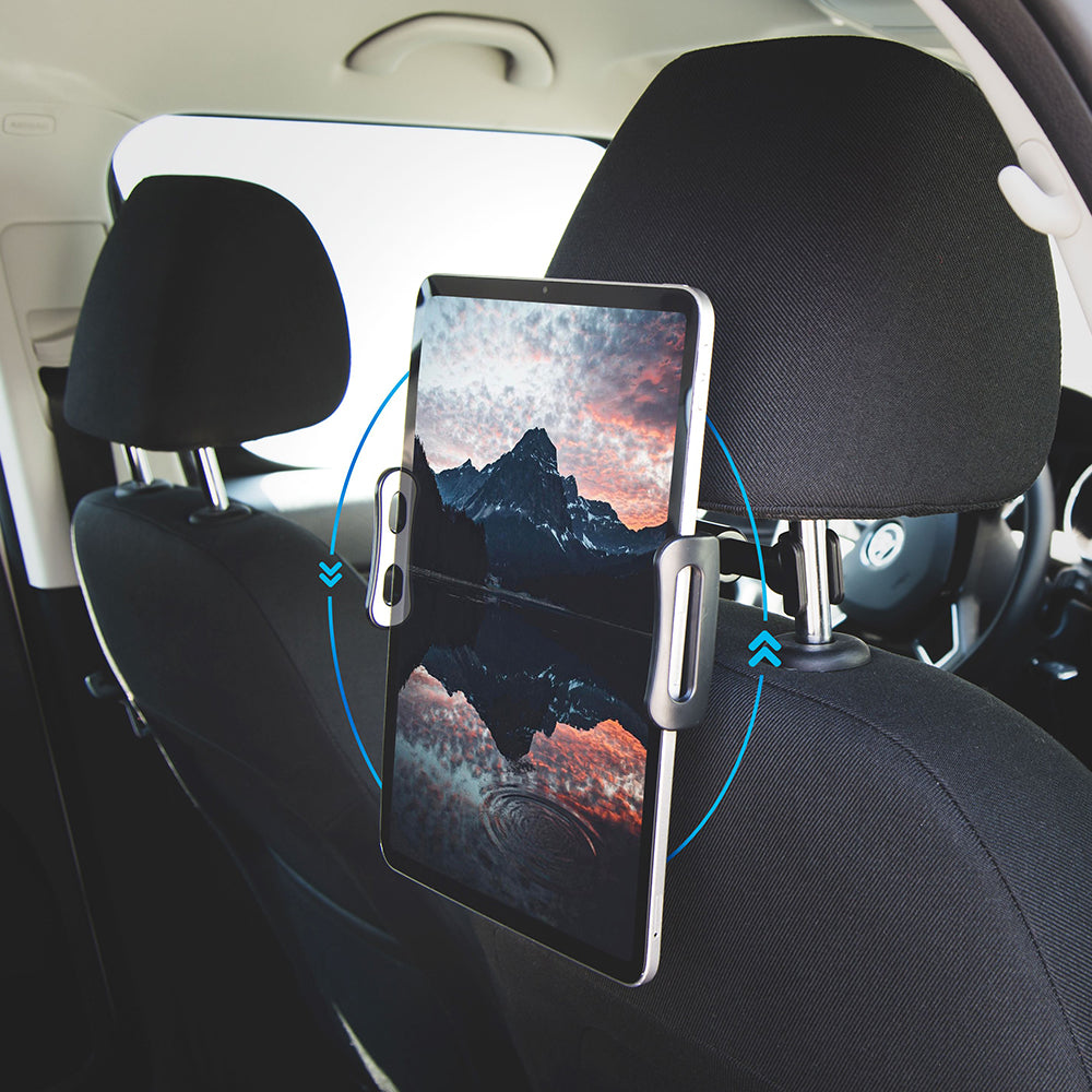 Suport Auto Tetiera Fixed, 7inch - 13inch, Negru