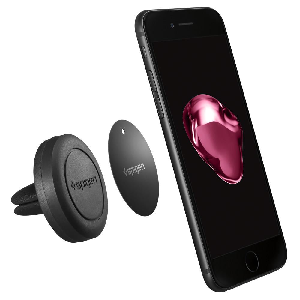 Suport Auto Magnetic Spigen Q11, Universal, Negru SGP11583