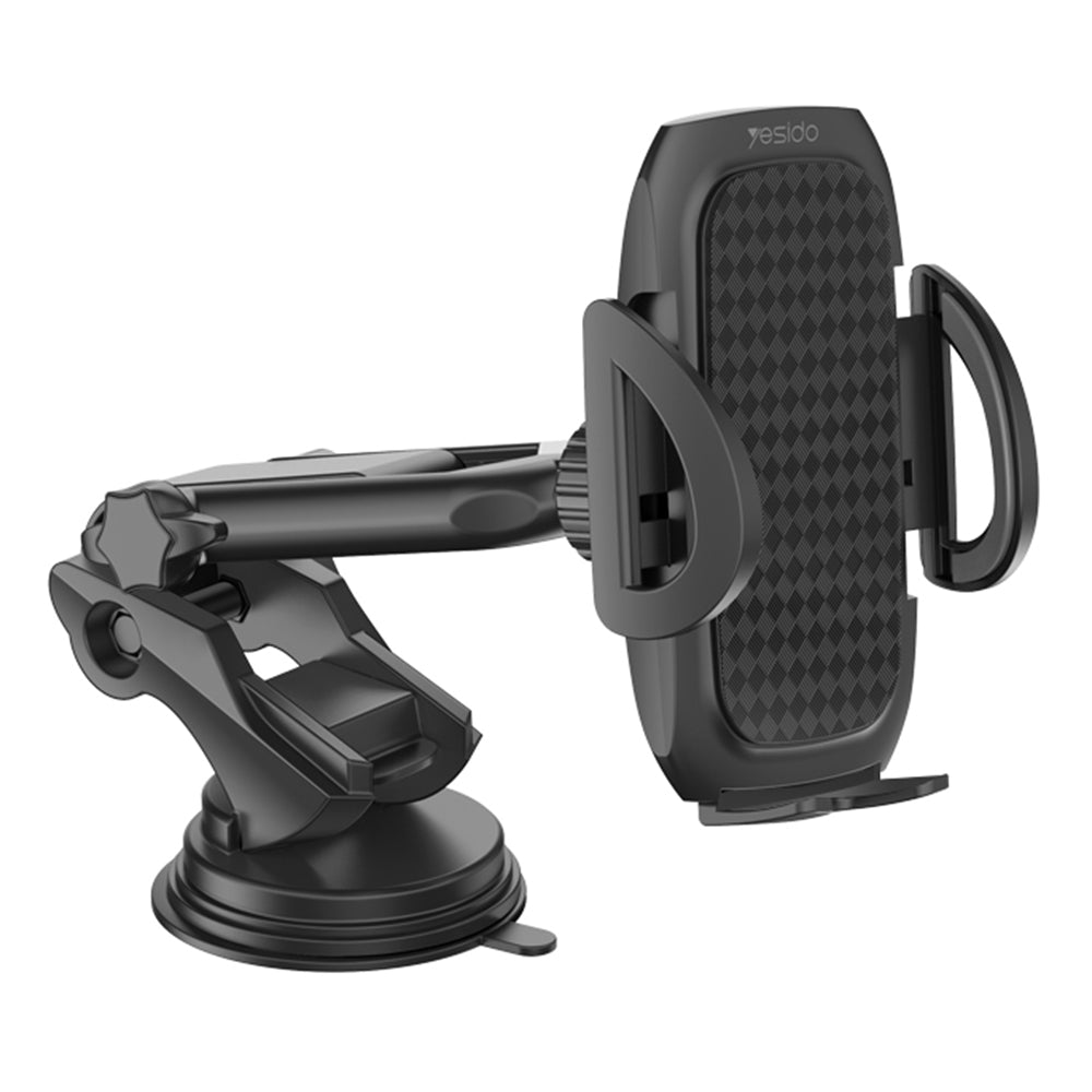 Suport Auto Yesido C111, 4.5inch - 6.8inch, Negru