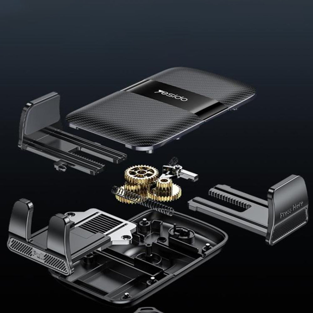 Suport Auto Yesido C275, 4.7inch - 7.2inch, Negru