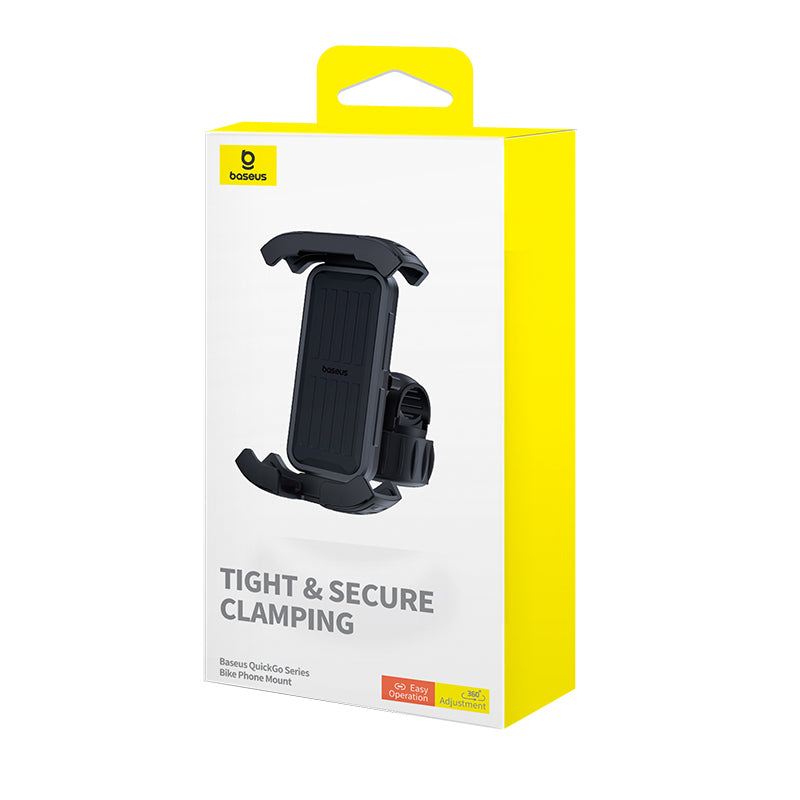 Suport Bicicleta Baseus QuickGo, 4.6inch - 6.8inch, Negru C40561500113-00