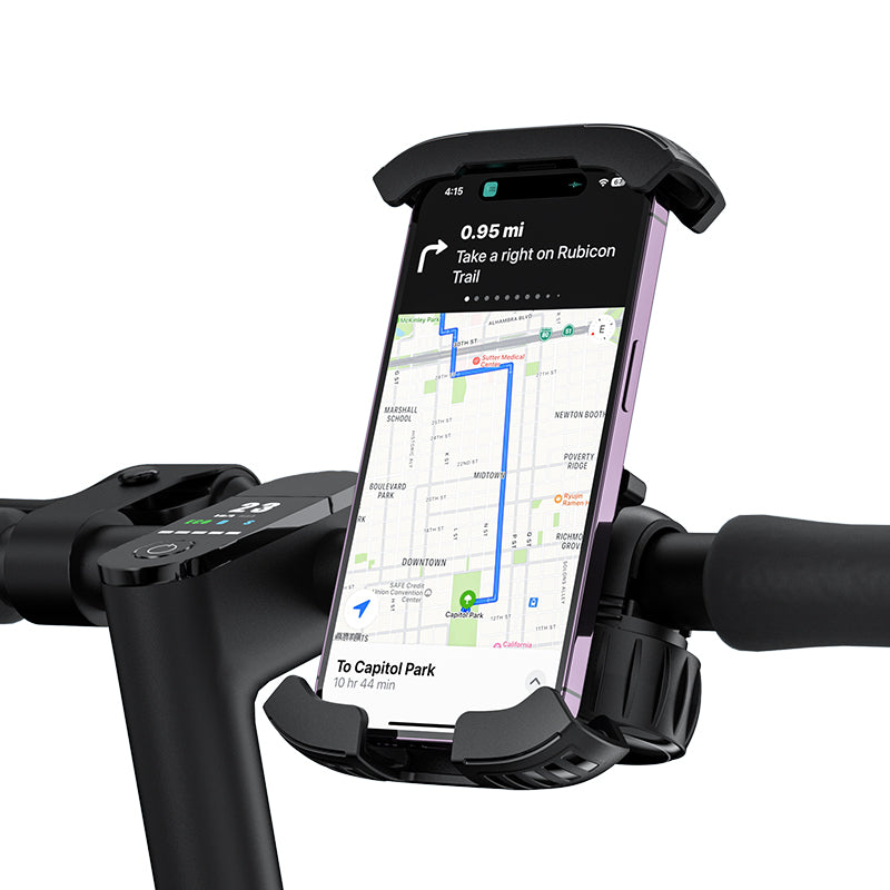 Suport Bicicleta Baseus QuickGo, 4.6inch - 6.8inch, Negru C40561500113-00