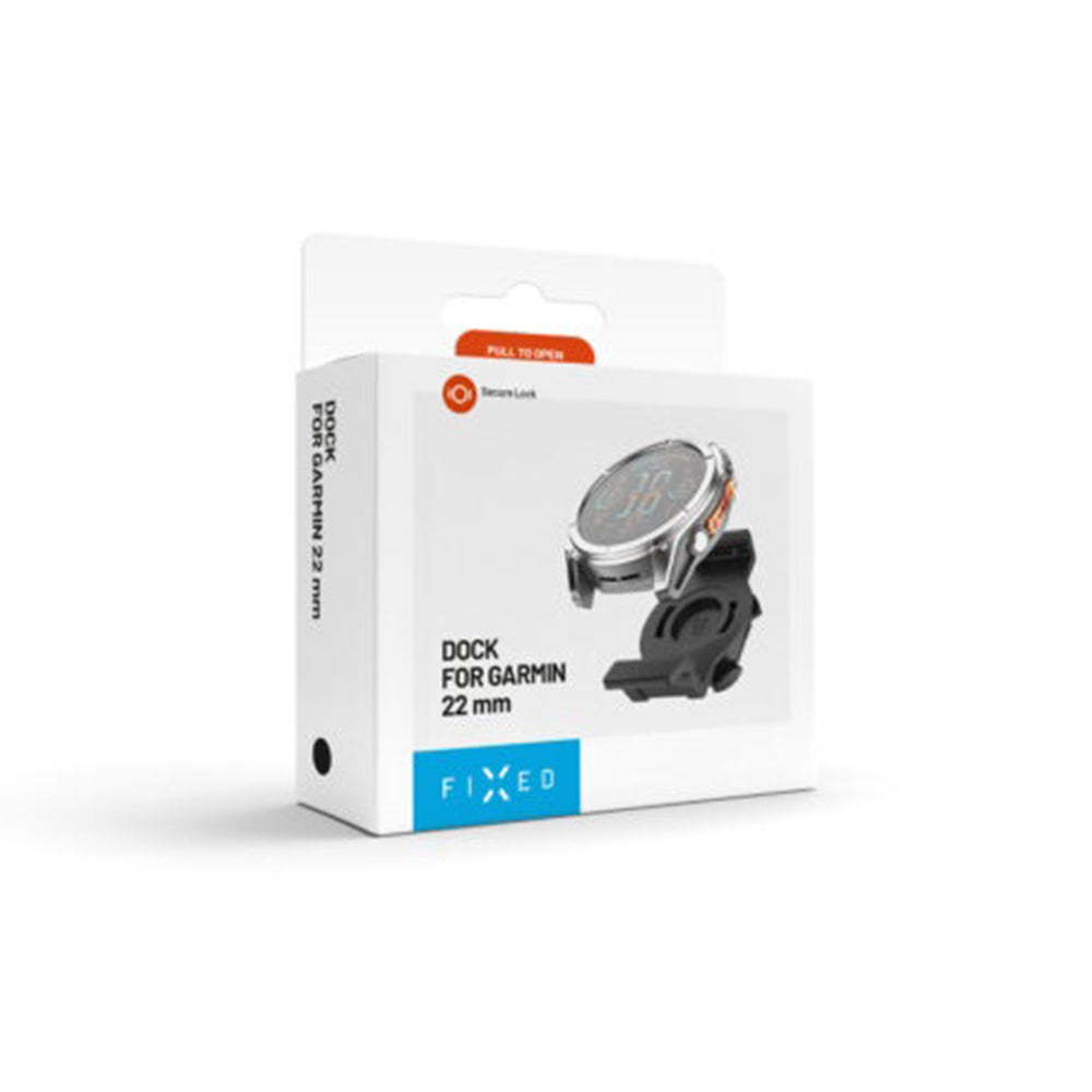 Suport Bicicleta Fixed pentru Garmin Watch 22mm / Edge Computer, Negru