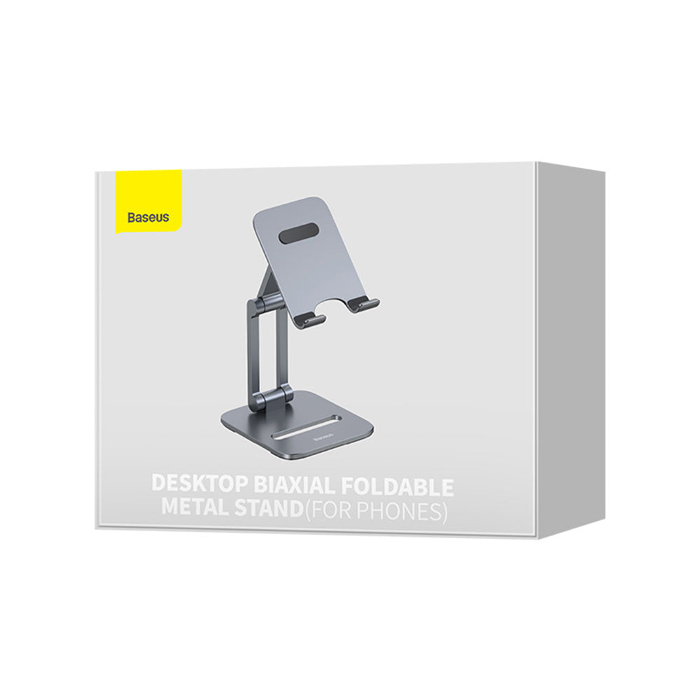 Suport Birou Baseus Biaxial pentru Telefon / Tableta, Universal, Gri LUSZ000013
