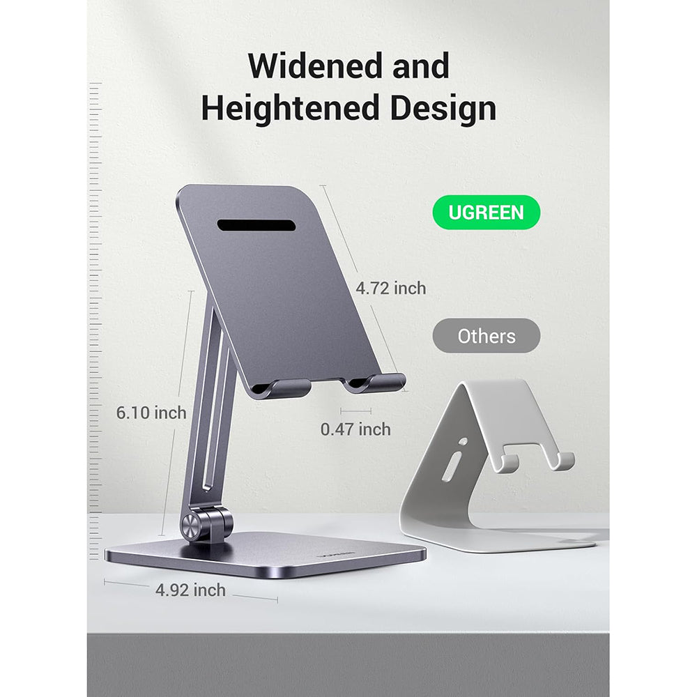 Suport Birou UGREEN LP134 pentru Telefon / Tableta, 6.1inch - 12.9inch, Gri