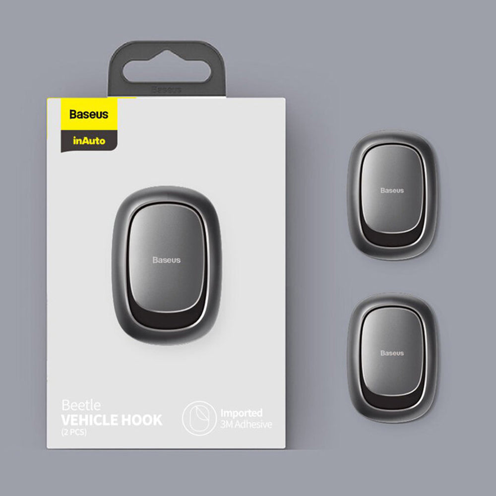 Suport Carlig Auto Baseus Beetle, Set 2 Bucati ACGGJK-0G