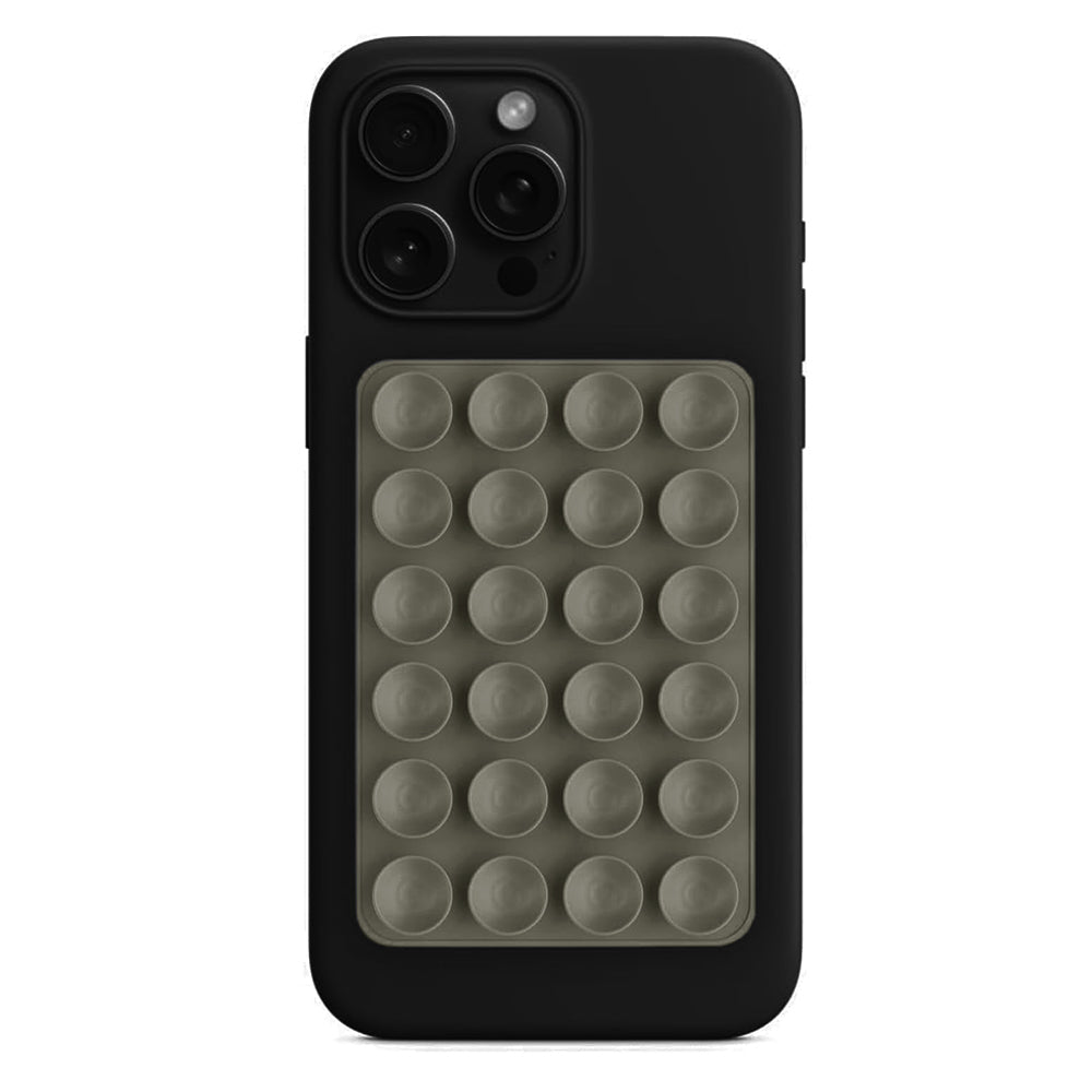 Suport cu Ventuze Techsuit SC-PAD, Gri Deschis