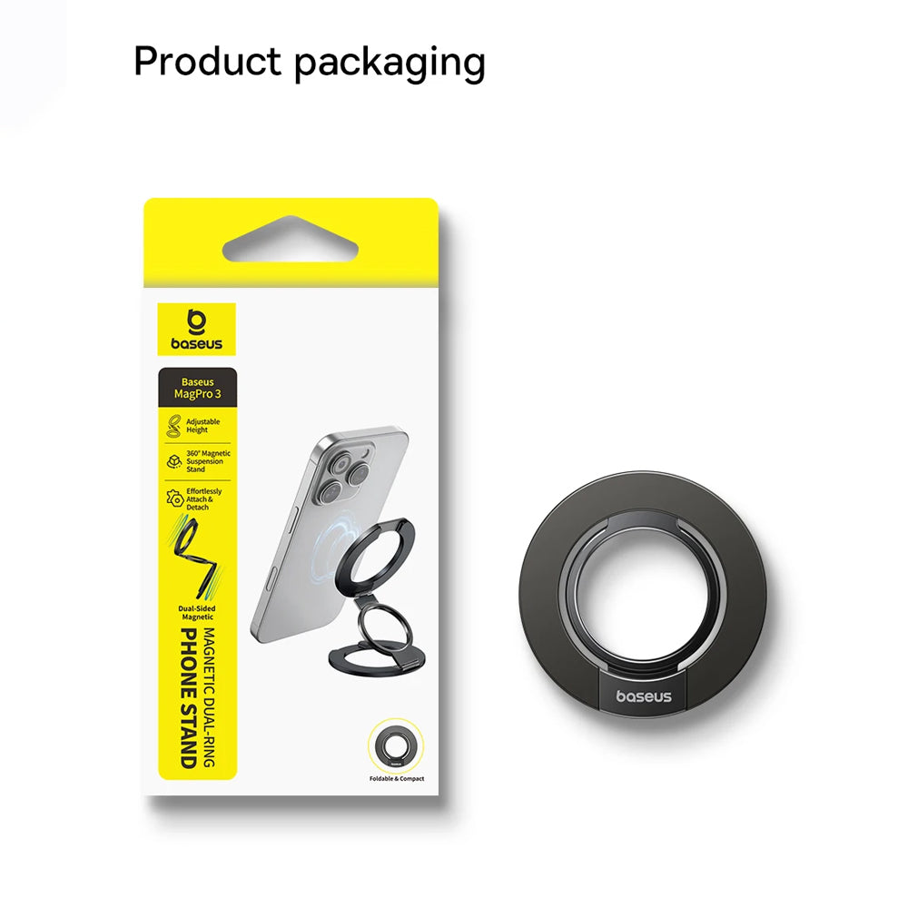 Suport Inel Baseus MagPro 3, Universal, Negru Z0004803