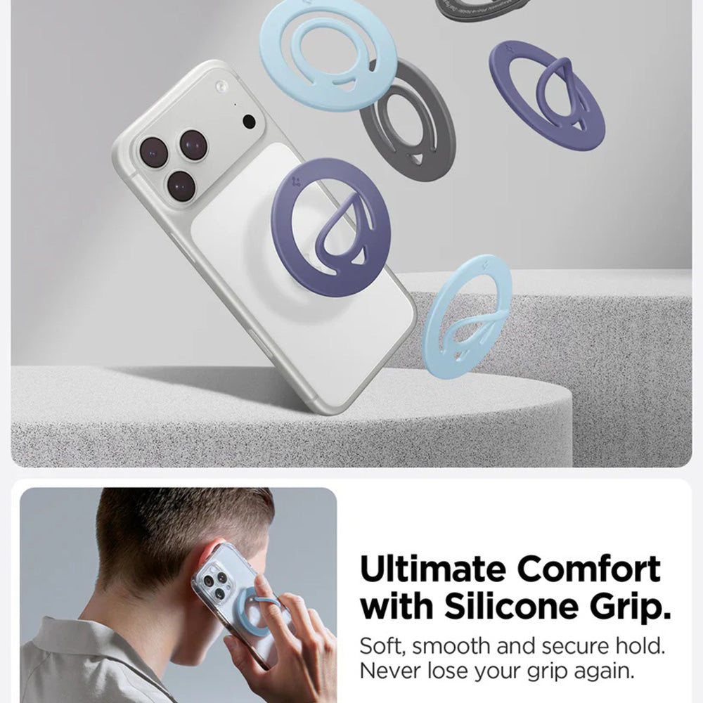 Suport Inel Spigen Dual Pop, Universal, Mov AMP11369