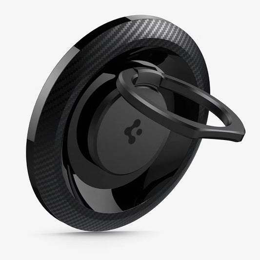 Suport Inel Spigen O-Mag OM100 Carbon, Universal, Negru AMP05505