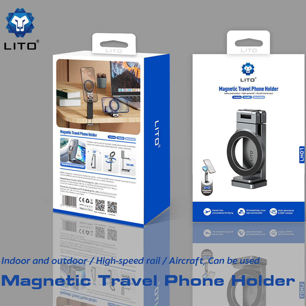 Suport Magnetic Lito LH01, Universal, Gri