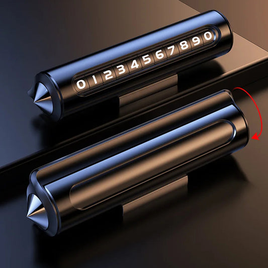 Suport Numar Telefon Auto Techsuit ResQTag