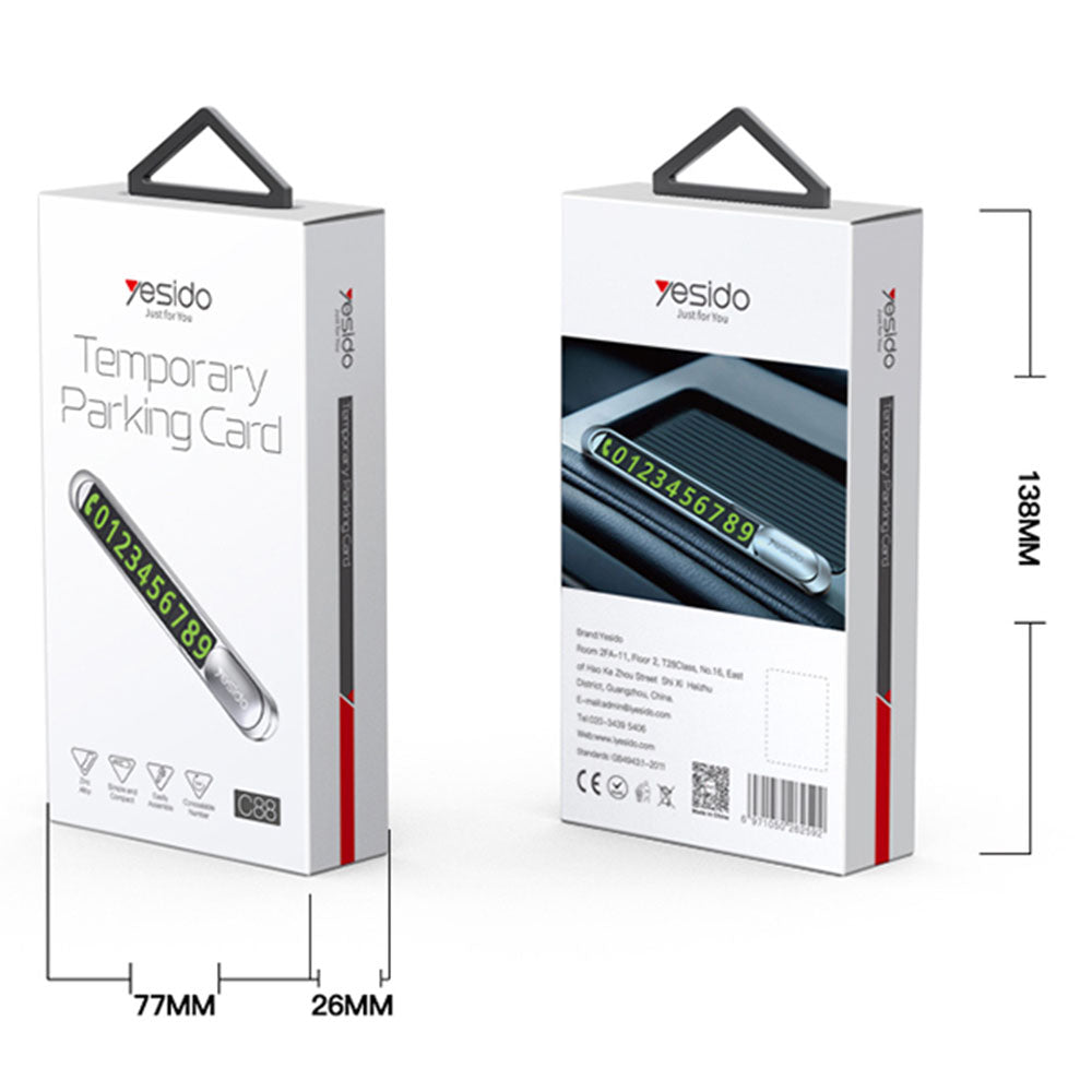Suport Numar Telefon Auto Yesido C88