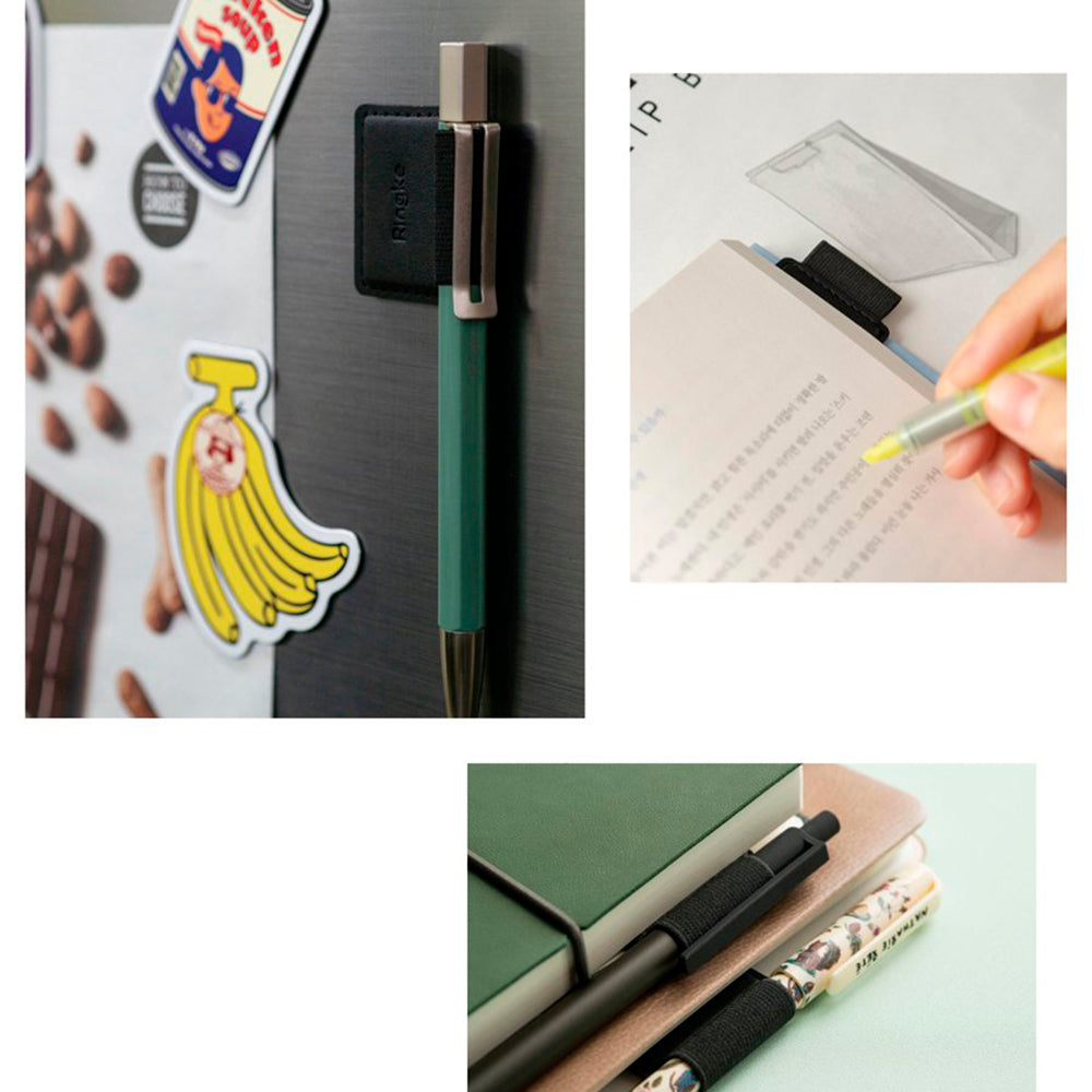 Suport Touch Pen Ringke, Set 5 bucati, Negru