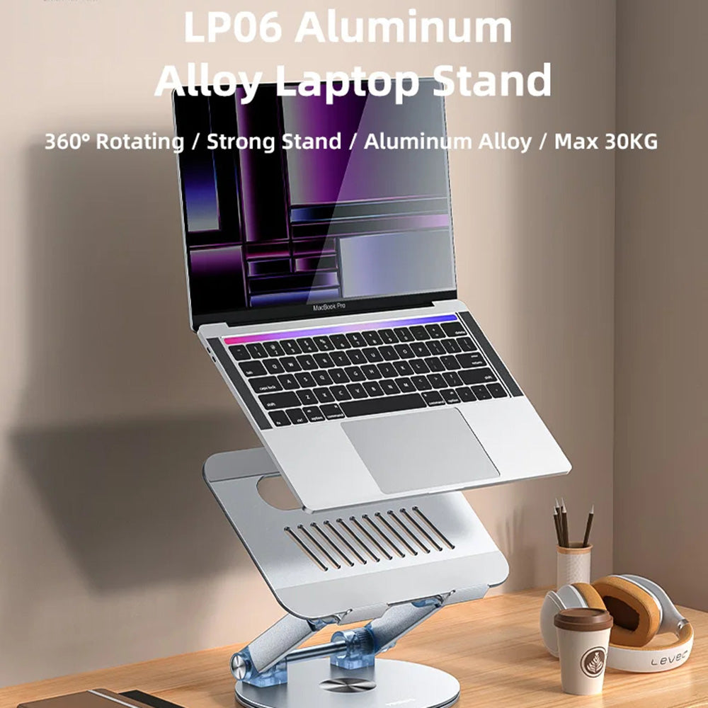 Suport Yesido LP06 pentru Laptop 10inch - 17.3inch, Argintiu