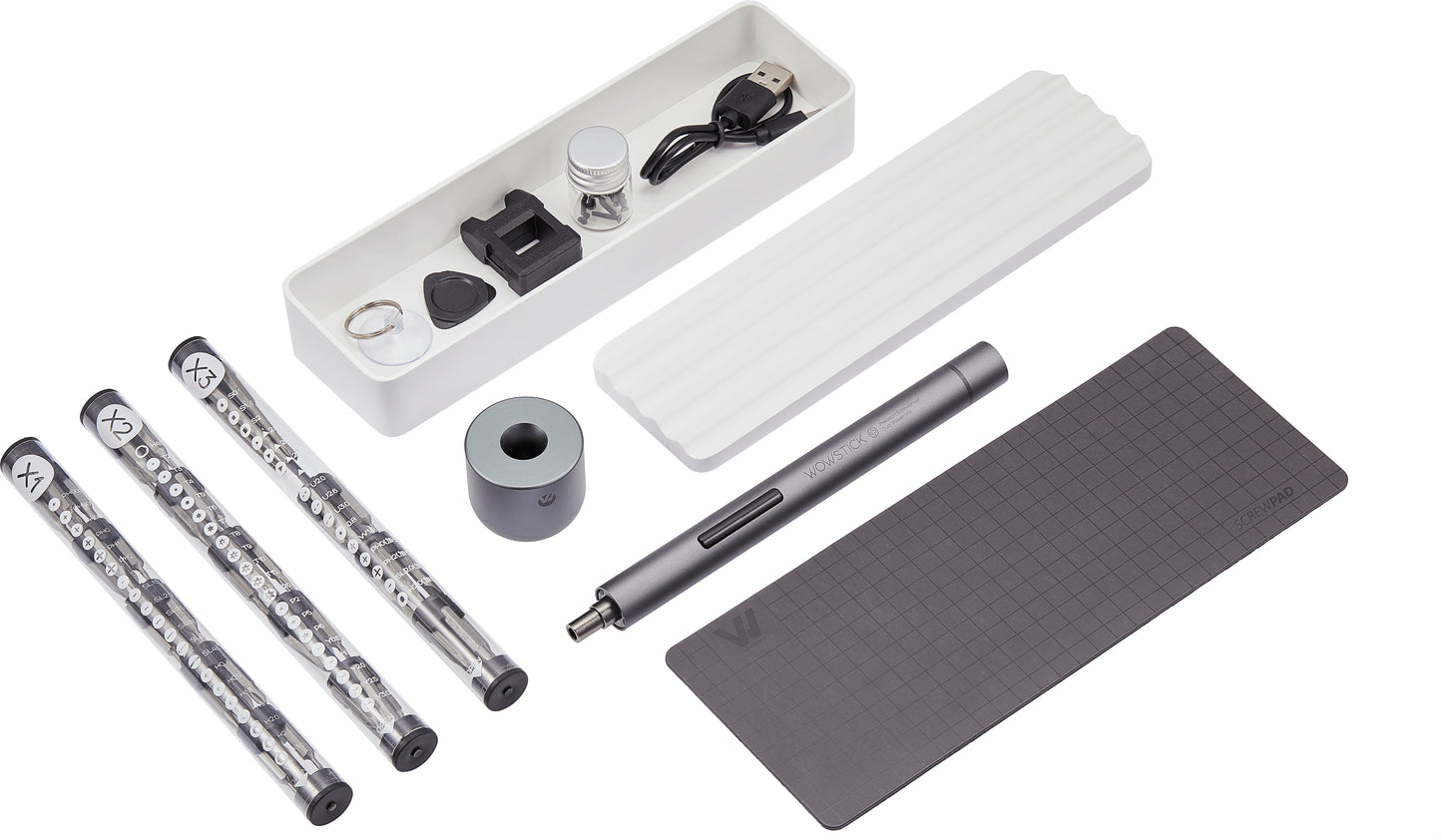 Wowstick 1F+ Elektrischer Schraubendreher | 56 Bits | Werkstatt Werkzeug