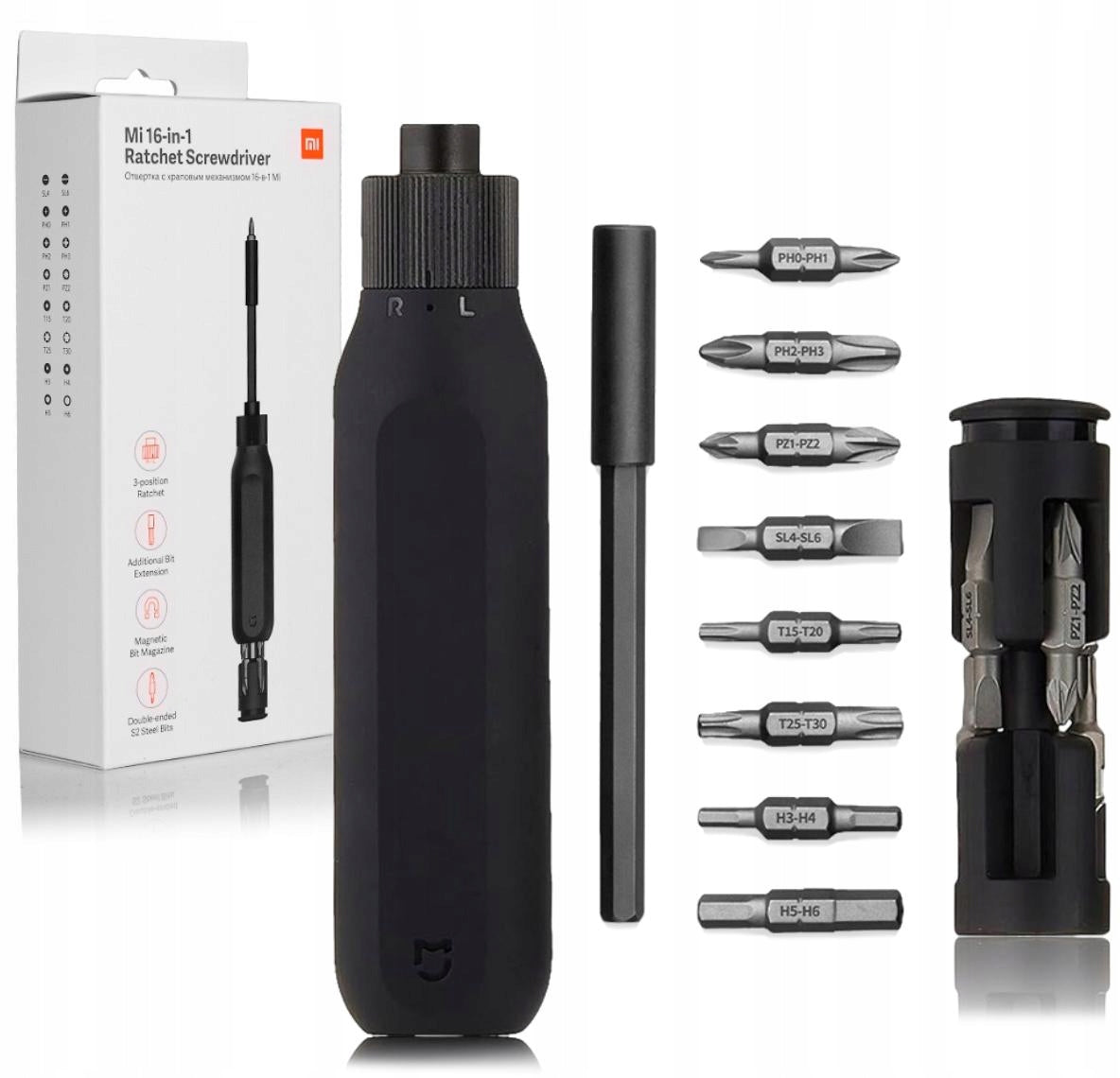 Surubelnita Xiaomi Ratchet, 16in1 BHR4779GL