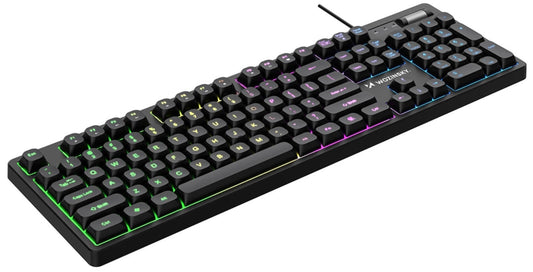 Tastatura Gaming Wired USB WZK WKG-200, RGB, 1.5m, Neagra
