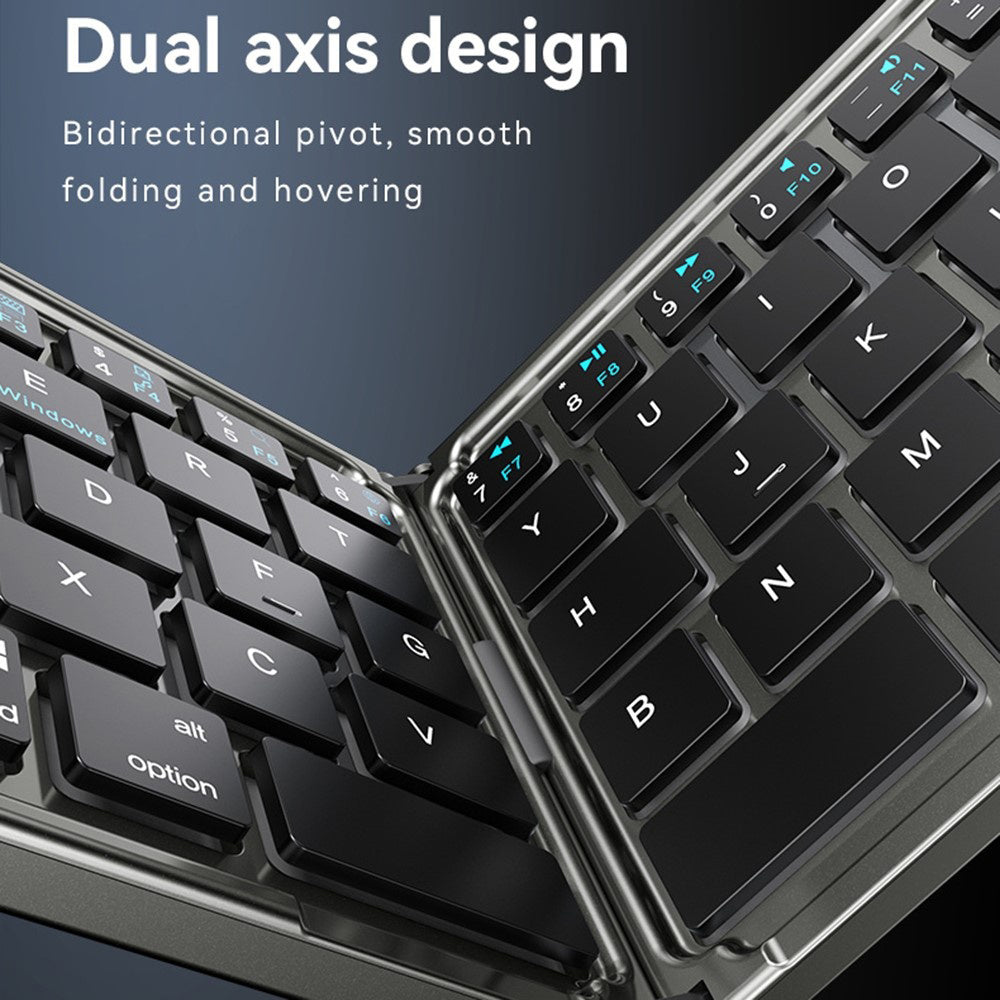 Tastatura Pliabila Bluetooth Yesido KB27, Neagra