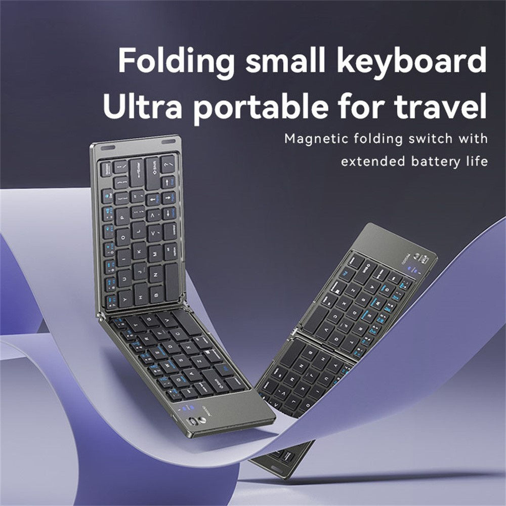 Tastatura Pliabila Bluetooth Yesido KB27, Neagra