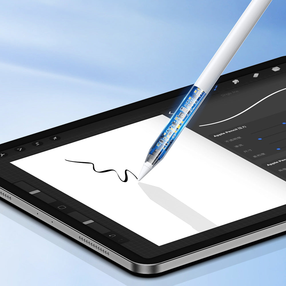 Touch Pen DUX DUCIS SP-06 pentru Apple iPad, Versiune Activ, Alb