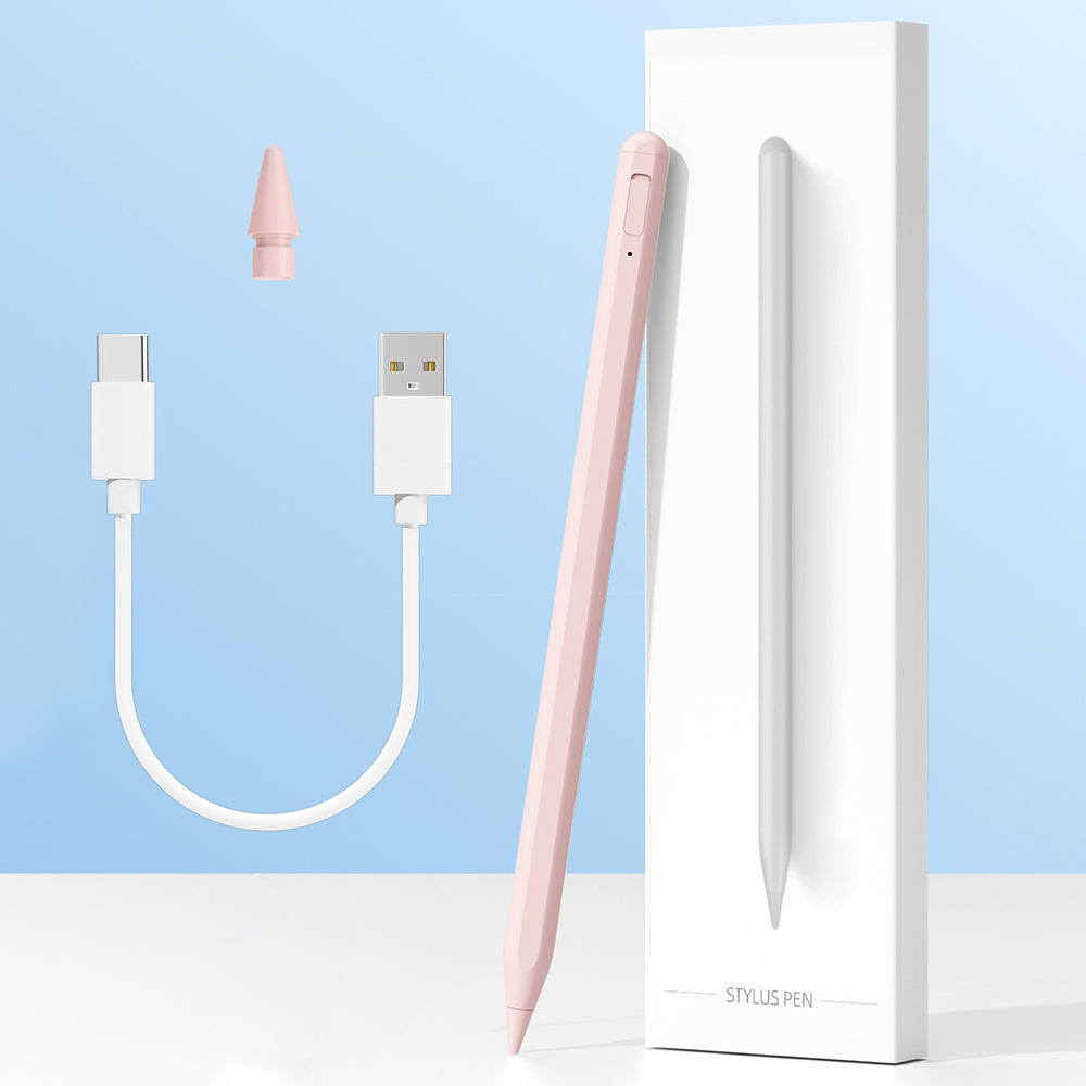 Touch Pen Techsuit AC10SH pentru Apple iPad, Versiune Activ, Roz Deschis