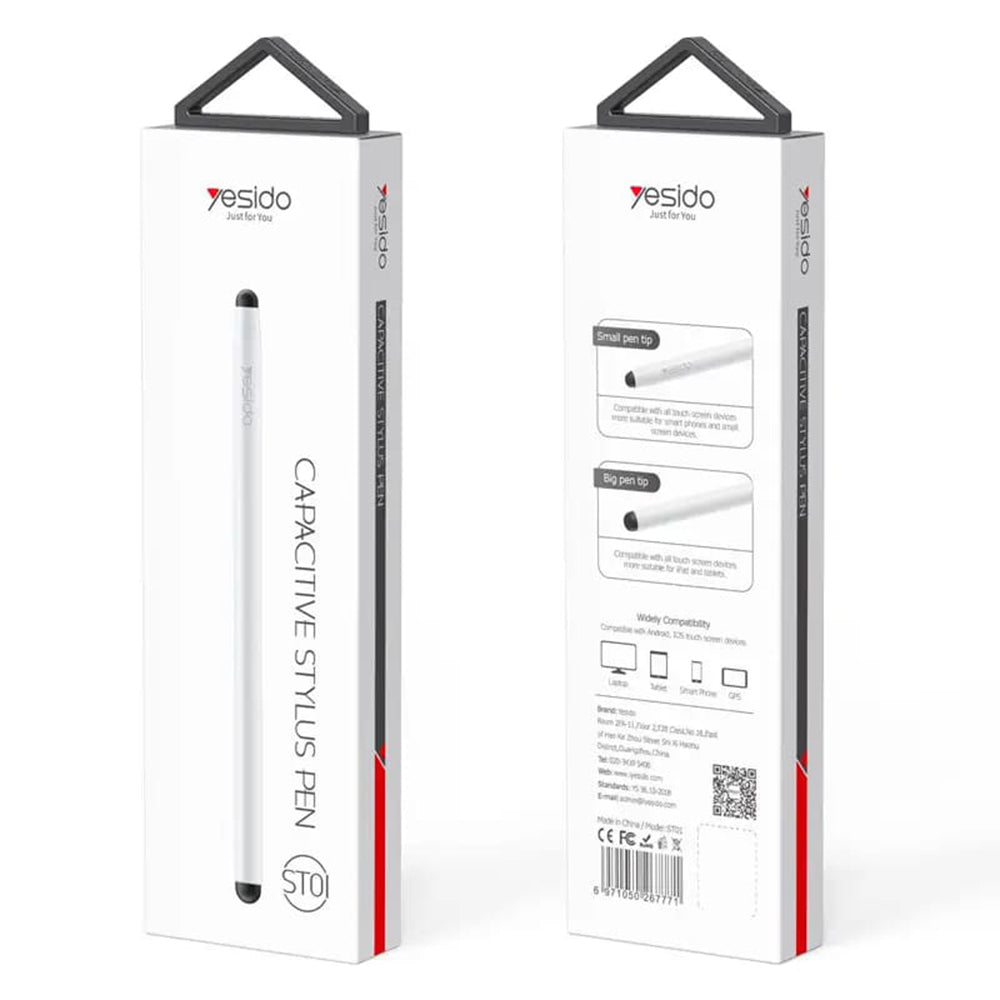 Touch Pen Yesido ST01, Alb