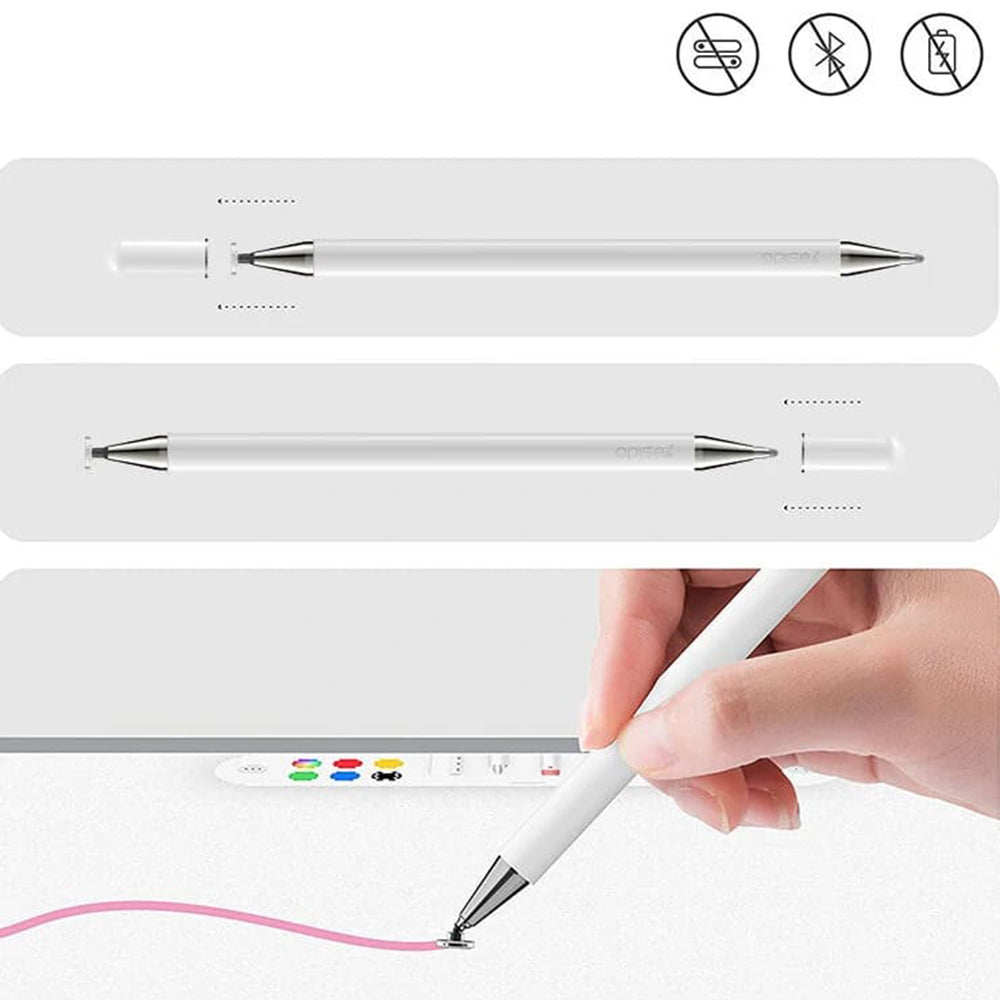 Touch Pen Yesido ST04, 2in1, Alb