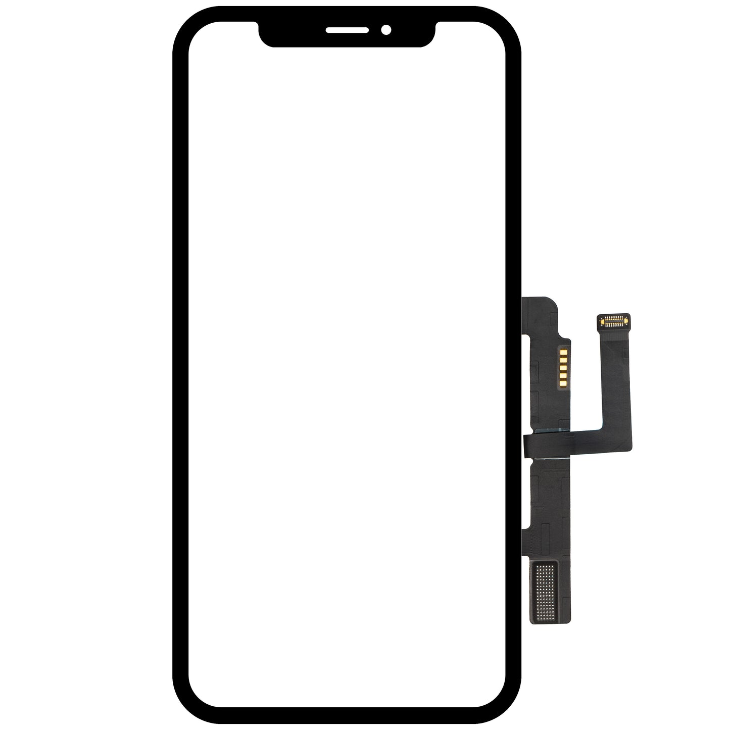 Touchscreen Forward Guard OCA pentru Apple iPhone 11, Negru