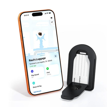 Acefast SmartTag Luggage S5 pentru iOS Series, Negru
