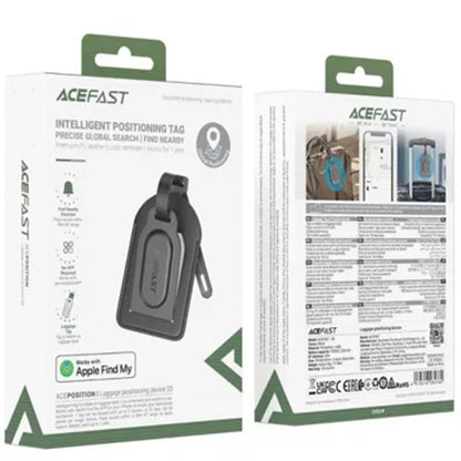 Acefast SmartTag Luggage S5 pentru iOS Series, Negru