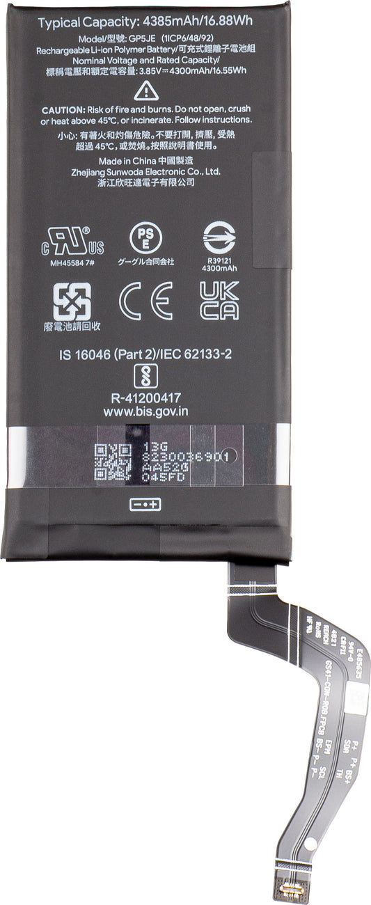 Acumulator Google Pixel 7a, GP5JE, Service Pack G949-00398-00