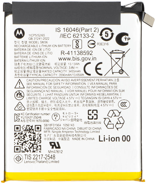Acumulator Motorola Razr 70, SM36, Service Pack SB18F01964