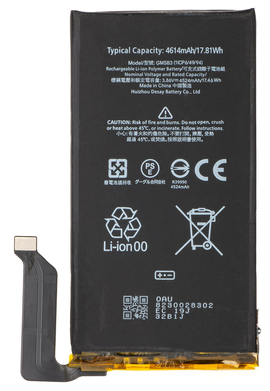 Acumulator pentru Google Pixel 6, GMSB3