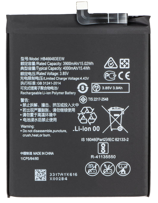 Acumulator pentru Honor 30S / nova 7 SE / nova 7 5G / P40 lite 5G, HB466483EEW