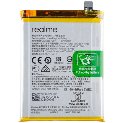 Acumulator Realme 6 / 6S / 6 Pro, BLP757, Service Pack 4903663