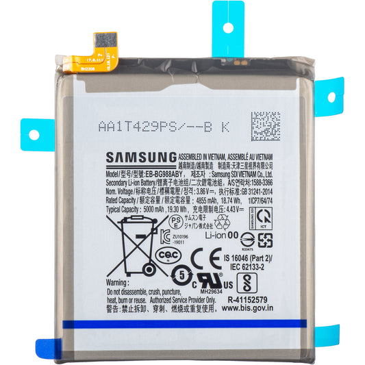 Acumulator Samsung Galaxy S20 Ultra 5G G988 / S20 Ultra G988, EB-BG988ABY, Service Pack GH82-22272A