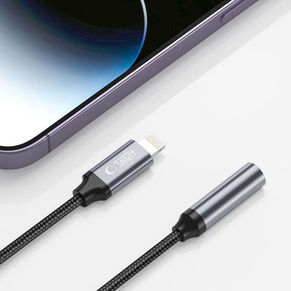 Adaptor Audio Lightning - 3.5mm Tech-Protect Ultraboost, Negru