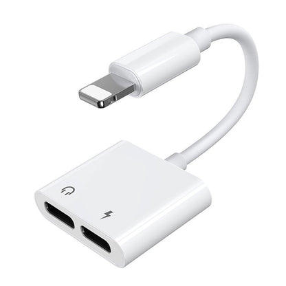 Adaptor Audio Lightning - 2 x Lightning Joyroom S-Y104, Alb