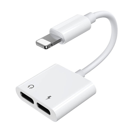 Adaptor Audio Lightning - 2 x Lightning Joyroom S-Y104, Alb