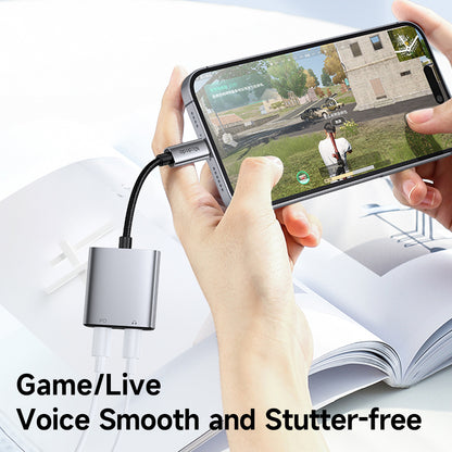 Adaptor Audio Lightning - Lightning / Lightning McDodo CA-5560 Wales, Gri