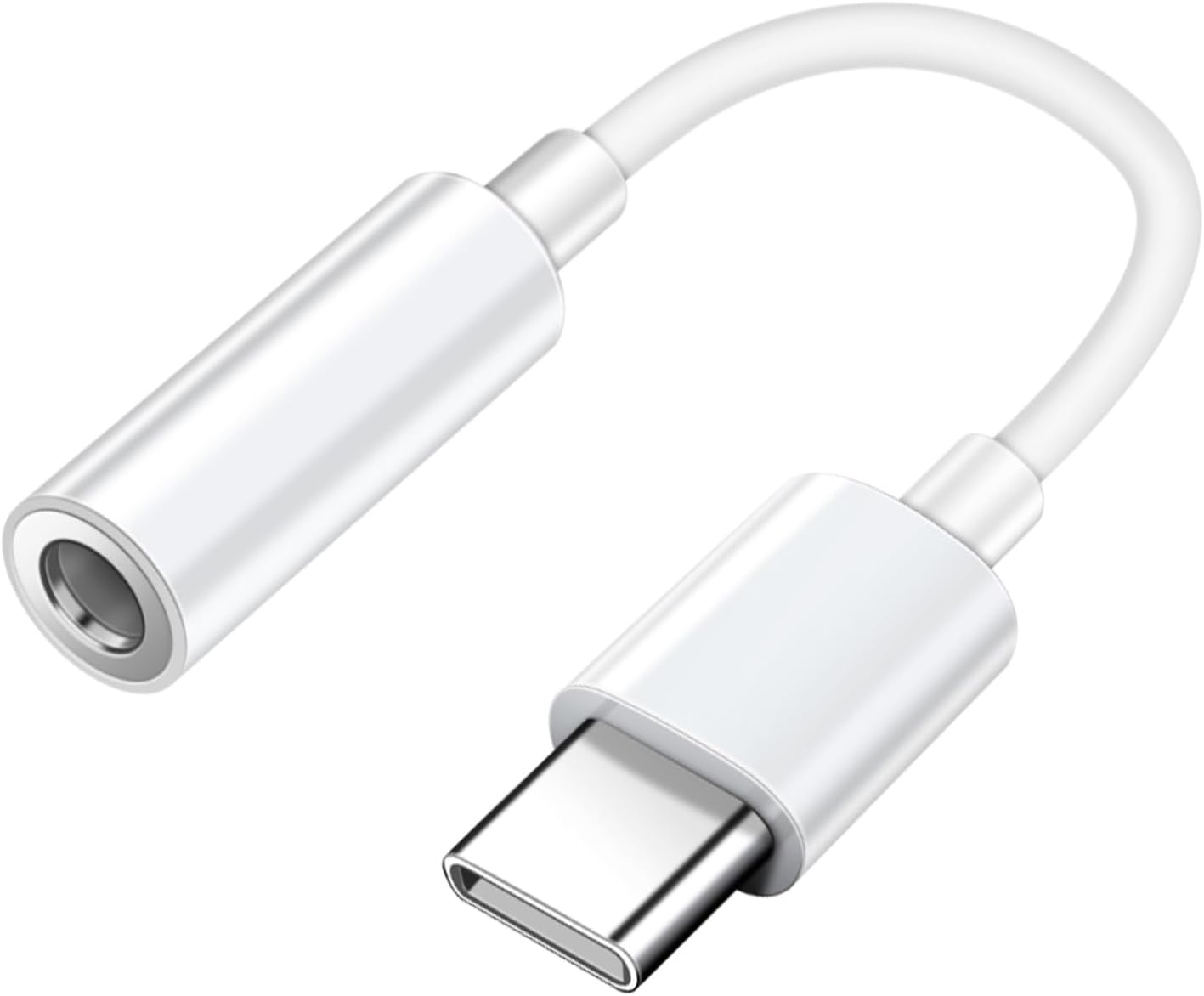 Adaptor Audio USB-C - 3.5mm Mobeen by Samsung, Alb GP-TGU023AEAWW