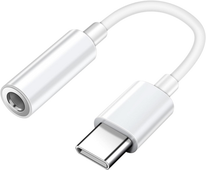 Adaptor Audio USB-C - 3.5mm Mobeen by Samsung, Alb GP-TGU023AEAWW
