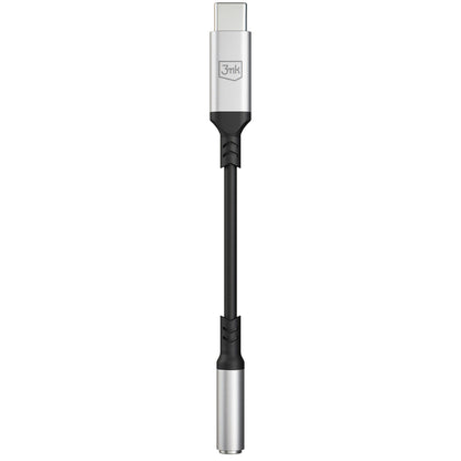 Adaptor Audio USB-C - 3.5mm 3MK, Argintiu
